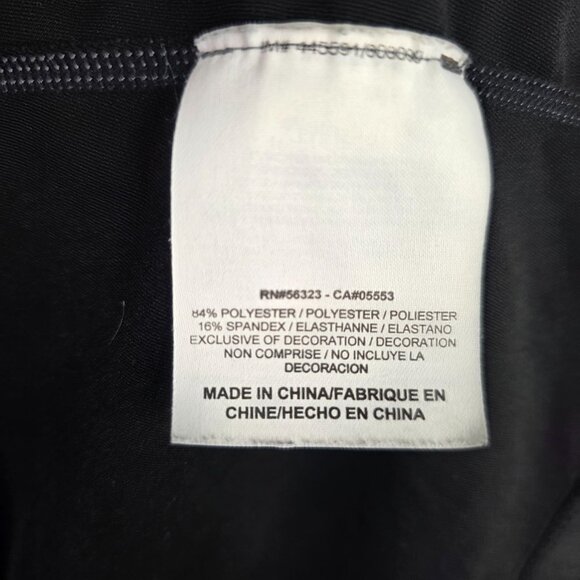 Mens Nike Golf Dri-Fit Tour Performance Black Shirt Long Sleeve Mock Neck XL - Picture 4 of 9